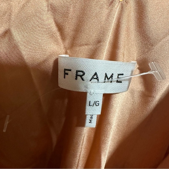 NWT FRAME Savannah Viscose Drop-Waist Sleeveless Dress Size Large reg $478 - Picture 6 of 8